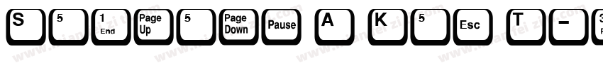 Segment A Key Trial Regular字体转换